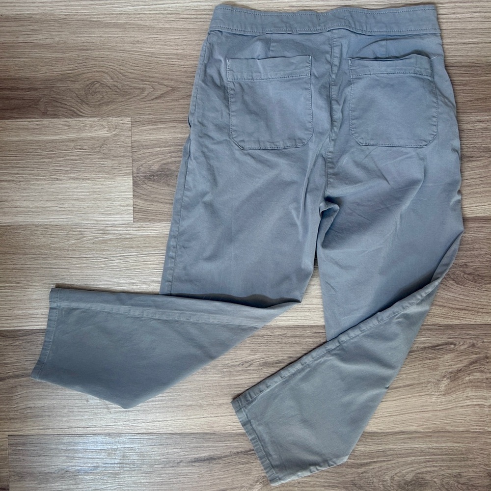 Eileen Fisher Gray Pants Midrise Slim Ankle Size 6 - Picture 6 of 7